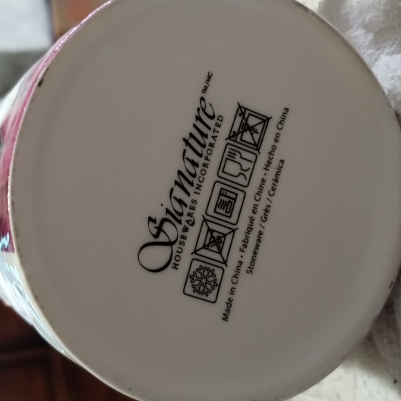 Cat Lover Hipster Animal Stoneware by Signature Coffee Mug - Picture 3 of 4